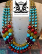 Collier pierres naturelles