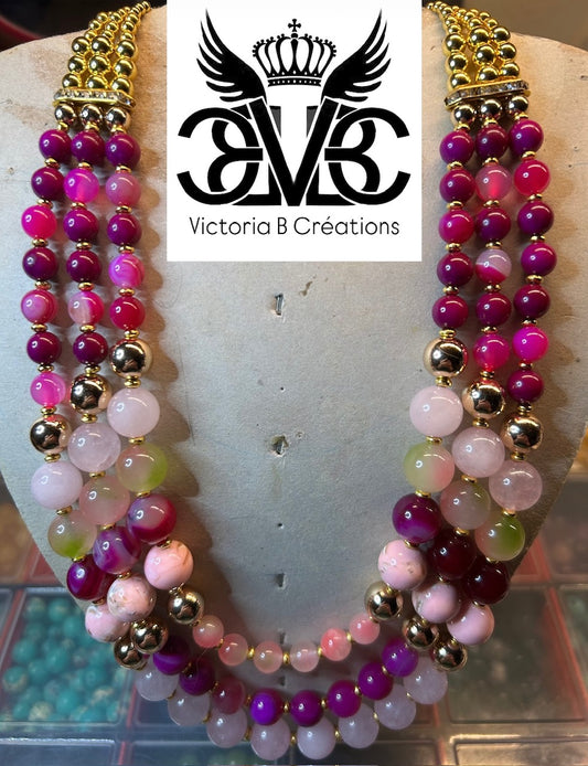 Collier perles naturelles
